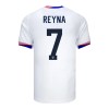 Camiseta de fútbol Estados Unidos Reyna 7 Primera Equipación 2024 - Hombre